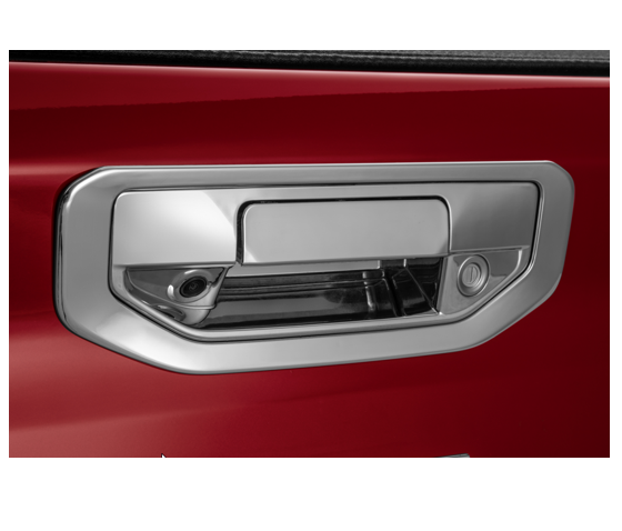 MOLDURA PARA PUERTA DE CAJA CROMADA